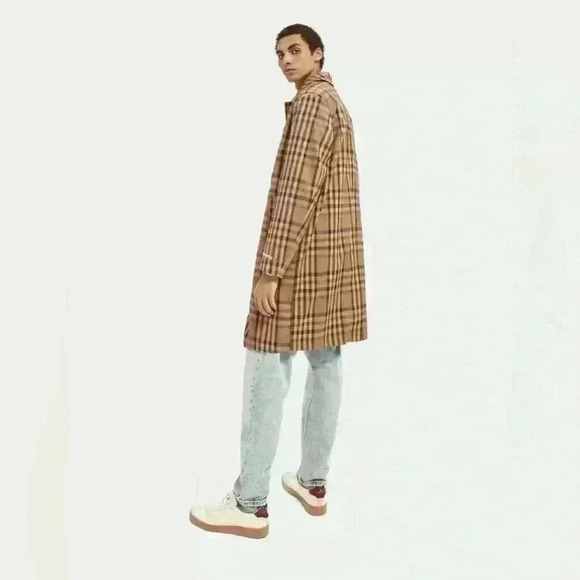 Scotch & Soda Men's / UNISEX Classic Trench Coat & Brown & Tan Trouser Suit